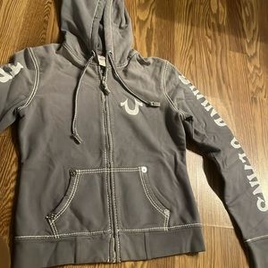 True Religion Hoodie in Distress color style